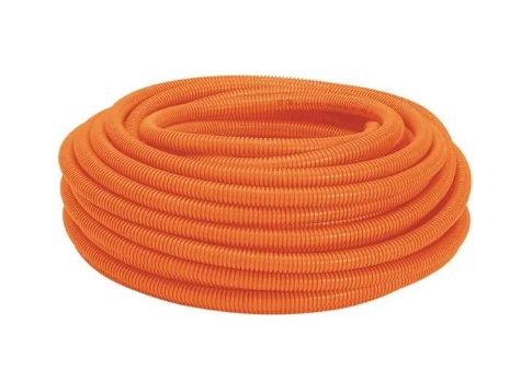 Conduíte Eletroduto de PVC Corrugado 3/4″ Reforçado - Laranja