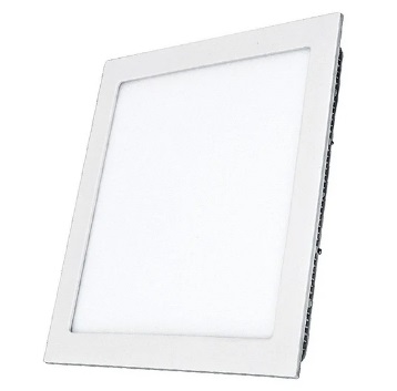 Plafon Led Quadrado de Embutir 24w 4000k Branco
